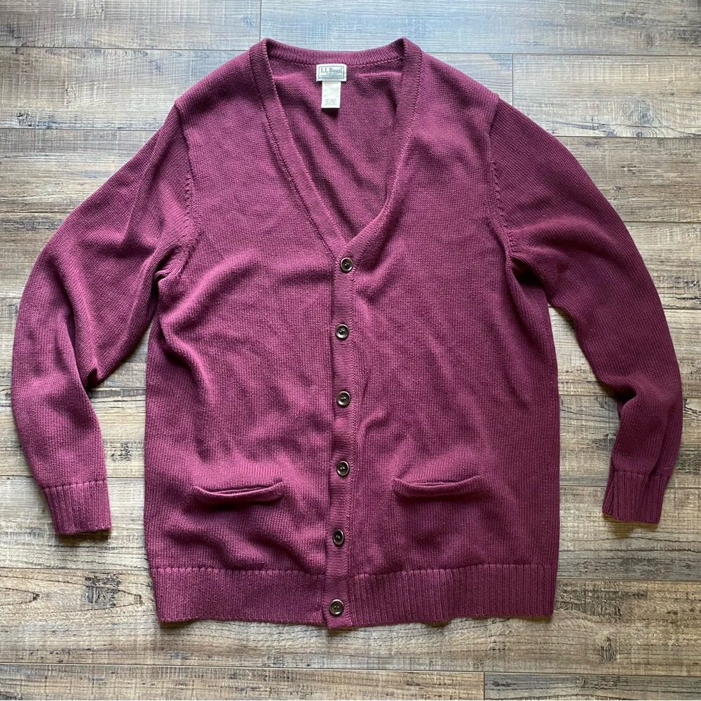 L.L Bean oversized Cardigan